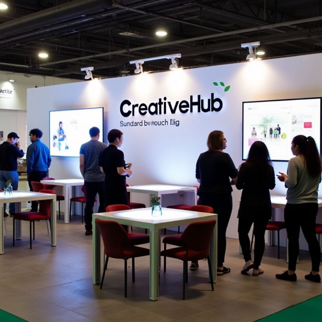 CreativeHub team at Lagos Design Week presentation